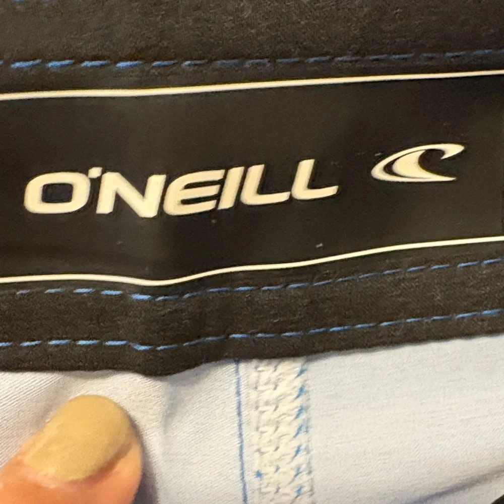 O'Neill Men's Blue, Orange, and Yellow Board Shorts